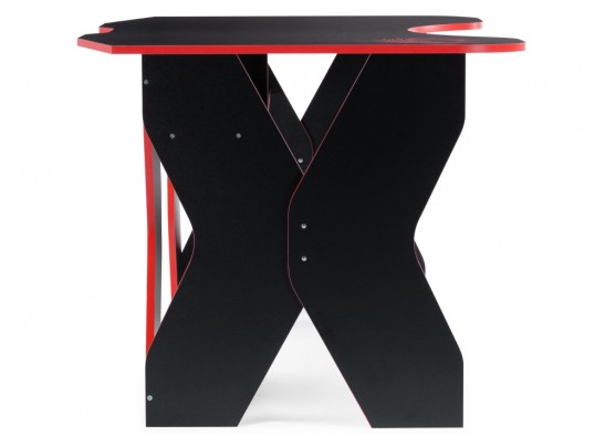 Компьютерный стол Вивианн 140х89х75 красный / черный в Ростове-на-Дону