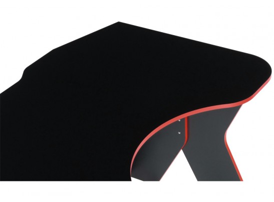 Компьютерный стол Вивианн 140х89х75 красный / черный в Ростове-на-Дону