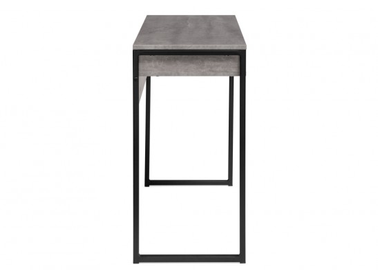 Письменный стол Лео Лофт 85х39х75 бетон / матовый черный в Ростове-на-Дону