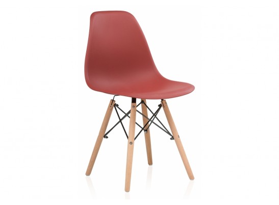 Пластиковый стул Eames PC-015 bordeaux в Ростове-на-Дону