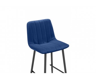 Полубарный стул Дани Мини синий (zd 798) / черный