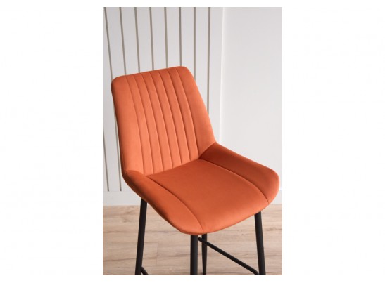 Полубарный стул Седа 360 терракотовый (zd 432) / черный в Ростове-на-Дону