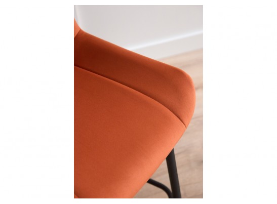 Полубарный стул Седа 360 терракотовый (zd 432) / черный в Ростове-на-Дону