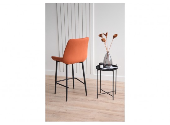 Полубарный стул Седа 360 терракотовый (zd 432) / черный в Ростове-на-Дону