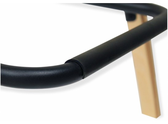 Полубарный стул SHT-ST34/S94-1 платиново-серый / прозрачный лак / черный муар в Ростове-на-Дону