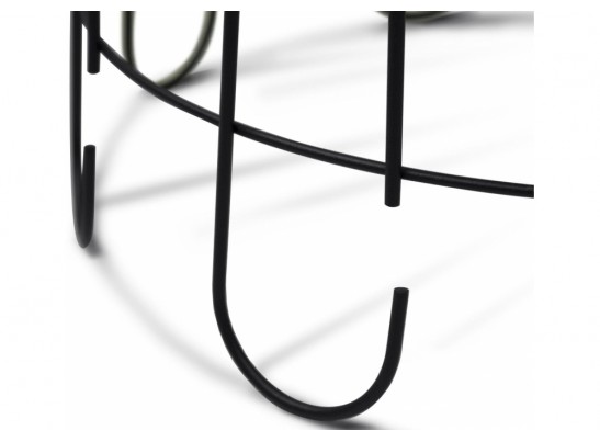 Сервировочный столик Sheffilton SHT-CT26 прозрачный лак / черный муар в Ростове-на-Дону