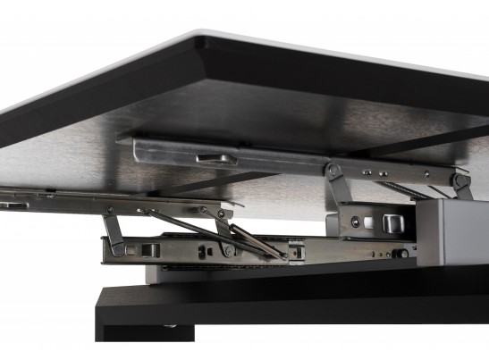 Стеклянный стол Давос белый / венге в Ростове-на-Дону