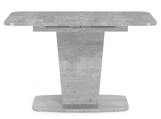 Стол на тумбе Токио-28 120(152)х75х76 метрополитан грей / антрацит в Ростове-на-Дону