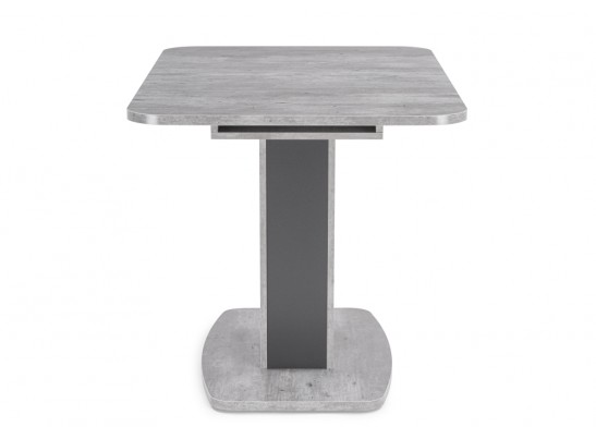 Стол на тумбе Токио-28 120(152)х75х76 метрополитан грей / антрацит в Ростове-на-Дону