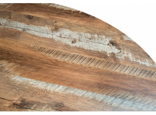 Стол Пенг 90х73 дуб юкон / черный в Ростове-на-Дону