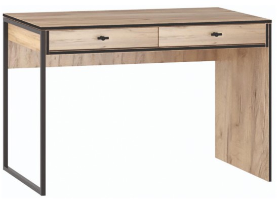 Стол письменный Брут 6 крафт золотой / черный в Ростове-на-Дону