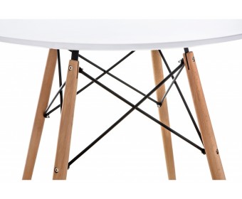 Стол Table 90х72 white / wood