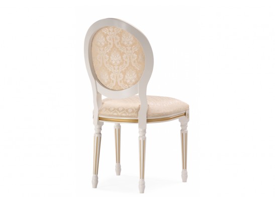 Стул Данте молочный / золотая патина в Ростове-на-Дону