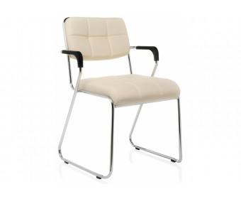 Стул на металлокаркасе Iso lux beige