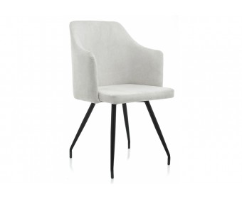 Стул Lans light grey fabric