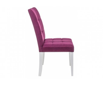 Стул Madina white / fabric purple
