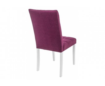 Стул Madina white / fabric purple