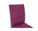 Стул Madina white / fabric purple в Ростове-на-Дону