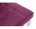 Стул Madina white / fabric purple в Ростове-на-Дону