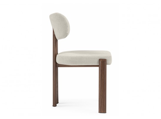 Стул на металлокаркасе Bandi бежевый / орех в Ростове-на-Дону