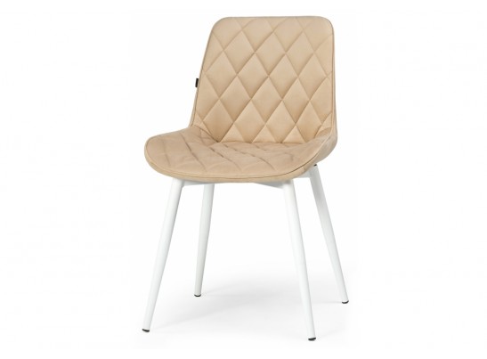 Стул на металлокаркасе Баодин белый / velutto 05 в Ростове-на-Дону