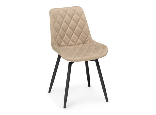 Стул на металлокаркасе Баодин К крутящийся бежевый / черный в Ростове-на-Дону