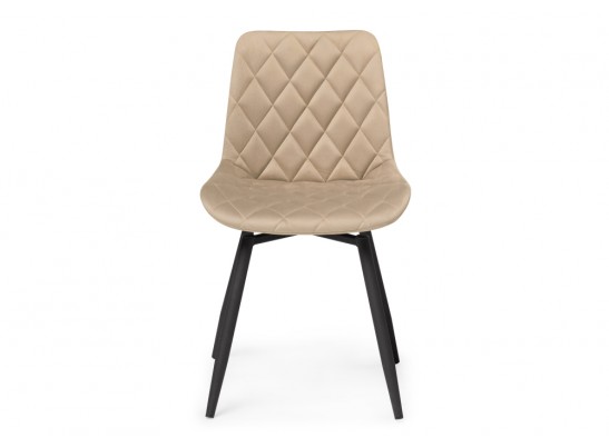 Стул на металлокаркасе Баодин К крутящийся бежевый / черный в Ростове-на-Дону