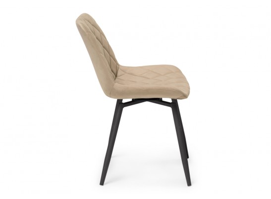 Стул на металлокаркасе Баодин К крутящийся бежевый / черный в Ростове-на-Дону