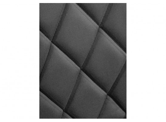 Стул на металлокаркасе Баодин велюр темно-серый / черный в Ростове-на-Дону