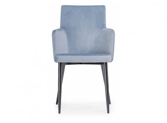 Стул на металлокаркасе Benza blue / black в Ростове-на-Дону