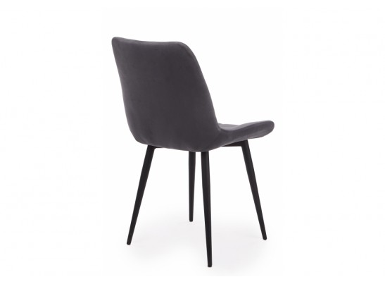 Стул на металлокаркасе Челси К темно-серый (zd 995) / черный в Ростове-на-Дону