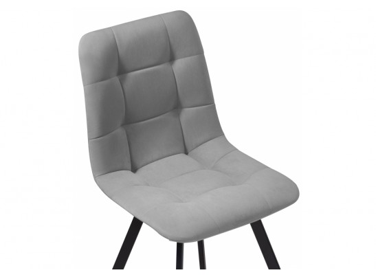 Стул на металлокаркасе Чилли черный / светло-серый в Ростове-на-Дону