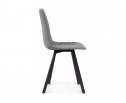 Стул на металлокаркасе Чилли светло-серый / черный в Ростове-на-Дону