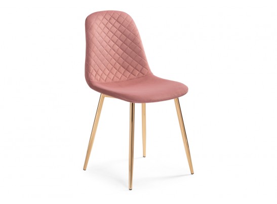 Стул на металлокаркасе Dabl pink / gold в Ростове-на-Дону