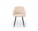 Стул на металлокаркасе Эолин 360 бежевый (glory 03) / черный в Ростове-на-Дону