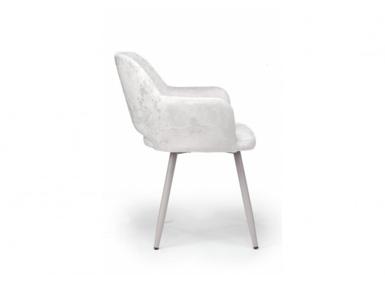 Стул на металлокаркасе Эолин светло-бежевый (simple 011) / серый в Ростове-на-Дону