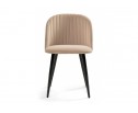 Стул на металлокаркасе Gabi 1 dark beige / black в Ростове-на-Дону