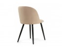 Стул на металлокаркасе Gabi 1 dark beige / black в Ростове-на-Дону
