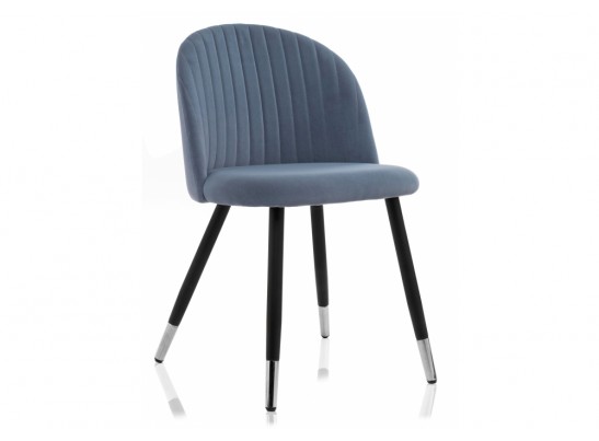 Стул на металлокаркасе Gabi blue / black в Ростове-на-Дону