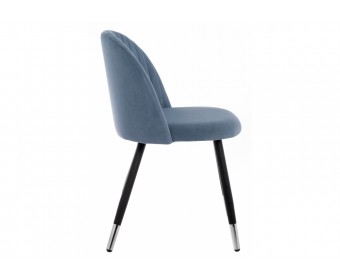Стул на металлокаркасе Gabi blue / black