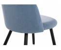 Стул на металлокаркасе Gabi blue / black в Ростове-на-Дону