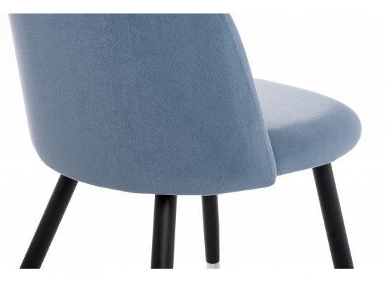 Стул на металлокаркасе Gabi blue / black в Ростове-на-Дону