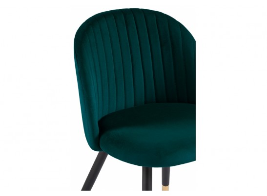 Стул на металлокаркасе Gabi green / black в Ростове-на-Дону