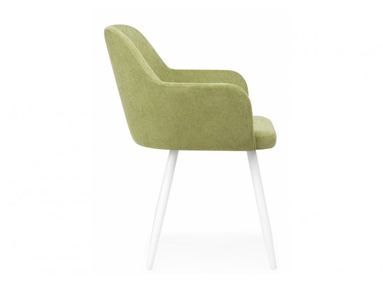 Стул на металлокаркасе Инфини зеленый (ocean 013) / белый в Ростове-на-Дону