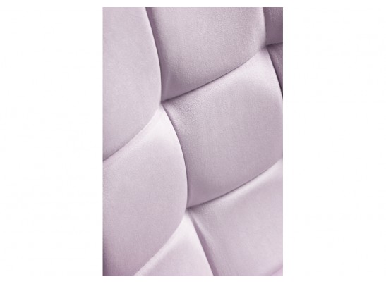 Стул на металлокаркасе Келми микровелюр светло-лиловый / белый глянец в Ростове-на-Дону