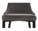 Стул на металлокаркасе Kora dark gray / black в Ростове-на-Дону