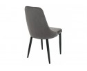 Стул на металлокаркасе Kora dark gray / black в Ростове-на-Дону