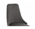 Стул на металлокаркасе Kora dark gray / black в Ростове-на-Дону