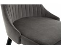 Стул на металлокаркасе Kora dark gray / black в Ростове-на-Дону