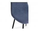 Стул на металлокаркасе Lilu dark blue / black в Ростове-на-Дону